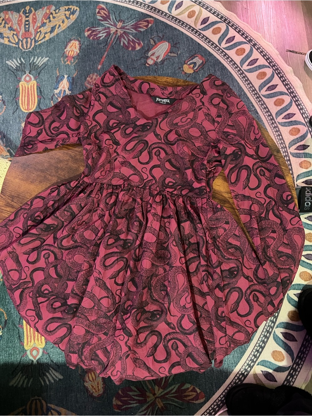 NWT Disturbia Ophidia Snakes Print Mini Dress